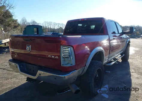 2013 Ram 2500 Laramie из США, поврежденный, VIN 3C6UR5NLXDG611623